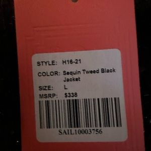 Love the jacket, but never worn.